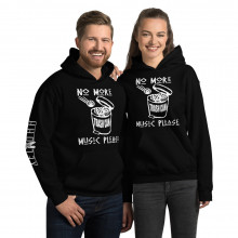 No More Trash Can Music Hoodie