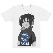 Whats Wrong With Sasuke BIG Face 1 Men's T-shirt